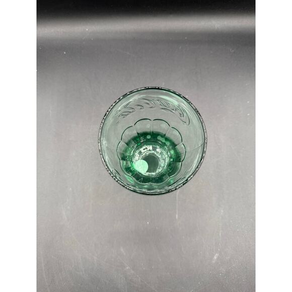 Vintage Libbey Green Glass COCA-COLA Tumbler Drinking Glass - 16.75oz - Picture 5 of 6